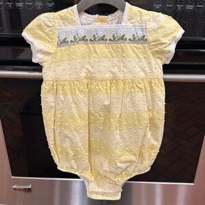 Dondolo - Yellow Buttercup Bubble w/ Swiss Dots - Size: 18M